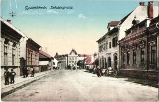 Gyulafehérvár, Karlsburg, Alba Iulia; Széchenyi utca / street (EK)