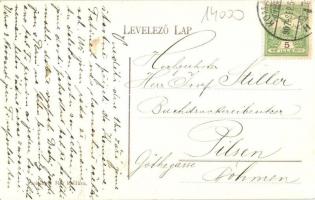 1907 Komárom, Komárnó; Labdarúgó Klub pavilonja. Freisinger Mór kiadása / Fotbel club pavillon / foo...