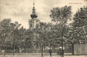 1910 Ada, Szerb templom tér / Serbian church square