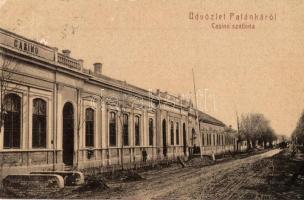 1908 Palánka, Bácska-Palánka, Backa Palanka; Casino szálloda. W.L. 677. / Hotel Casino