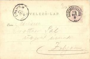 1899 Besztercebánya, Banská Bystrica; Kir. törvényszék. Kiadja Sonnenfeld Mór / court (EK)