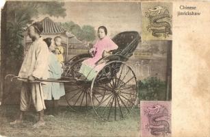 Chinese jinrickshaw, folklore (EM)