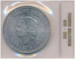 Hollandia 1970. 10G Ag "Julianna" lezárt fólia tokban T:1-
Netherlands 1970. 10 Gulden Ag...