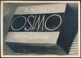 Dr. Noseda Osimo Krémszappan, reklámfotó, 13×18 cm