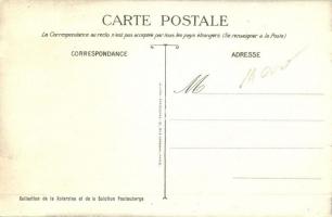 1924 Paris, Jeux Olympiques, Épée / 1924 Summer Olympics advertisement postcard, fencing. L. Pautaub...