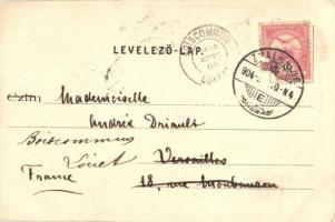 1904 Tátra, Magas Tátra, Vysoké Tatry; Csorba tó. Kiadja Divald Károly 323. sz. / Csorber See / Strb...