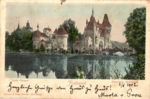 Budapest XIV. Városliget - 4 db régi városképes lap / 4 pre-1945 town-view postcards