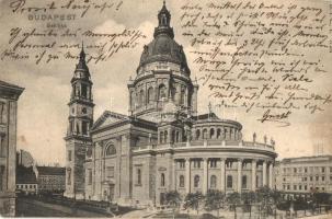 Budapest - 6 db régi városképes lap / 6 pre-1945 town-view postcards