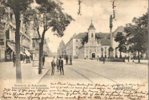 Budapest - 9 db régi városképes lap / 9 pre-1945 town-view postcards