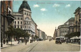 Budapest - 9 db régi városképes lap / 9 pre-1945 town-view postcards