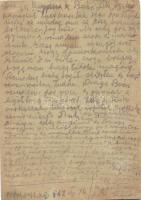 1942 2 db levél Goldfarb Tibor zsidó KMSZ-től (közérdekű munkaszolgálatos) a 222/76 és 78. munkatábo...