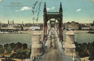 1913 Budapest, Erzsébet híd (EK)