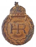 ~1930-1940. Hadirokkant Br gomblyuk jelvény (28x22mm) T:2 Hungary ~1930-1940. Invalid Br button badge (28x22mm) C:XF