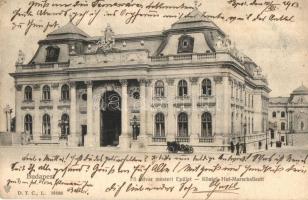1903 Budapest I. Fő udvarmesteri épület, automobil (EK)