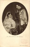 IV. Károly és Zita - 4 db régi képeslap / 4 pre-1945 postcards of Charles IV and Zita