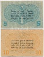 Olaszország / Velence / Osztrák-magyar megszállás 1918. 5c + 10c T:III
Italy / Venice / Austro-Hung...