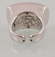 Ezüst(Ag) extravagáns gyűrű, jelzett, méret: 54, nettó: 6,2 g