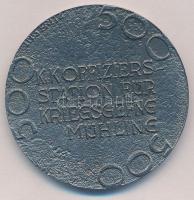 Ausztria / Mühling tiszti hadifogolytábor 1915. 500h fém replika T:2,2-
Austria / Mühling officer&#...