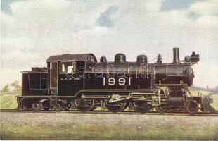 Canadian Pacific Railway No. 1991. 4-6-4 Tank Locomotive