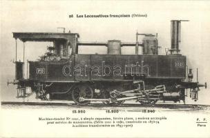 98 Les Locomotives francaises (Orleans). Machine-tender No. 1021. / French locomotive (Rb)