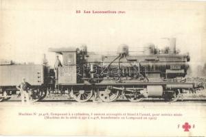 32. Les Locomotives (Est). Machine No. 30.418 / French locomotive (Rb)