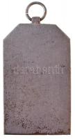 DN "OTE (Óbudai Torna Egylet)" ezüstözött Br emlékérem füllel, szalag nélkül (22x37mm) T:2