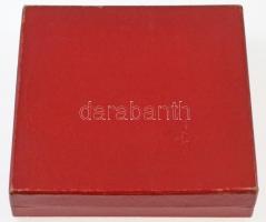 DN "A kerületért végzett munkája elismeréséül. I. Kerületi Tanács VB." Br emlékplakett tok...