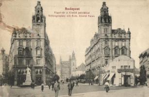 Budapest V. Kígyó tér, Klotild paloták, Schaffer, Skriván Ferenc üzlete (felületi sérülés / surface damage)