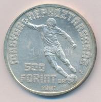 1981. 500Ft Ag "Labdarúgó Világbajnokság 1982" T:BU 
Adamo EM65