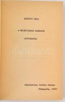 Maróczy Géza: A megnyitások elmélete. /Kivonatok./ Készítette: Kurbel Sándor. Veszprém, 1989, hn., 1...