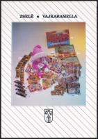 3 db csokireklám és csokipapír