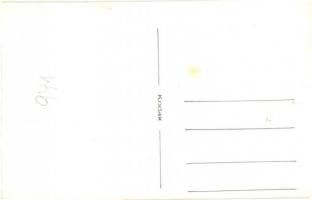 1941 Ditró, Gyergyóditró, Ditrau; Római katolikus templom, Országzászló és Hősök emlékműve / Catholi...