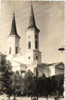 1940 Felsőbánya, Baia Sprie; Római katolikus templom / Catholic church. photo