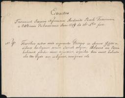1797 Szikszó, anyakönyvi kivonat