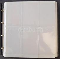 3 db óriás képeslapalbum egyenként kb. 500 férőhellyel / 3 giant postcard albums, each for cca. 500 ...