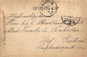 1901 Pozsony, Pressburg, Bratislava; Vaskutacska, Ferdinánd király vasfürdő. Kiadja Louis Koch. / Ei...