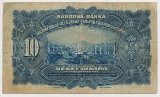 Szerb-Horvát-Szlovén Királyság 1920. 10D T:III,III-
Kingdom of Serbs, Croats and Slovenian 1920. 10...
