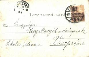 1901 Pozsony, Pressburg, Bratislava; Tiefen-Weg Kapelle / Mély úti kápolna. Ottmar Zieher / chapel, ...