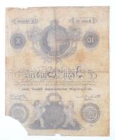 1841. 10G "Privilegirte Oesterreichische Natonal Bank" korabeli hamisítvány T:III-,IV
Aus...