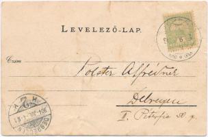 1904 Bulkesz, Bulkeszi, Maglic, Backi Maglic; Vasútállomás, vasutasok. Kiadja Ifj. Elicker B. / Bahn...