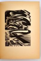 Szabó Lőrinc: Reggeltől estig. Egy repülőutazás emléke. Molnár C. Pál fametszeteivel. Bp.,1937, Magy...