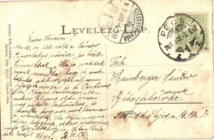 1907 Nagysáros, Velky Saris;  II. Rákóczi Ferenc nagysárosi vára. Kiadja Holénia Béla. Fénynyomat Di...