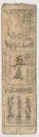 Japán / Tokugava-sógunátus ~1700-1800. "Hansatsu" bankjegy T:III- ly.
Japan / Tokugawa Sh...