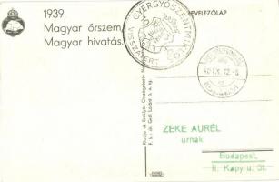 Magyar őrszem, magyar hivatás. Kiadja az Ereklyés Országzászló Nagybizottsága / Hungarian irredenta ...