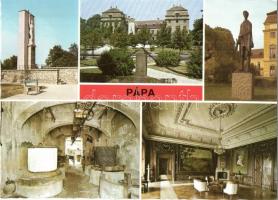 22 db MODERN magyar városképes lap / 22 modern Hungarian town-view postcards