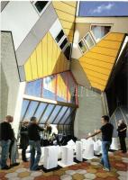 16 db MODERN használatlan külföldi városképes lap sakk motívummal / 16 modern unused European town-v...