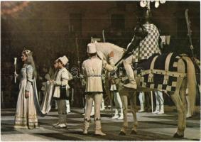 20 db MODERN olasz sakkos városképes lap Marostica városról / 20 modern Italian Chess postcards from...