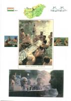 10 db MODERN használatlan sakk motívumlap kíváló minőségben Pápai János gyűjteményéből / 10 modern u...