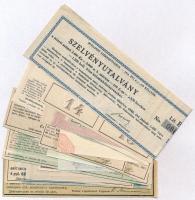 ~50db-os vegyes külföldi részvényekhez tartozó szelvény tétel T:vegyes
~50pcs of various coupons fo...