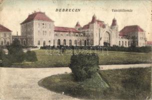 1924 Debrecen, vasútállomás (Rb)